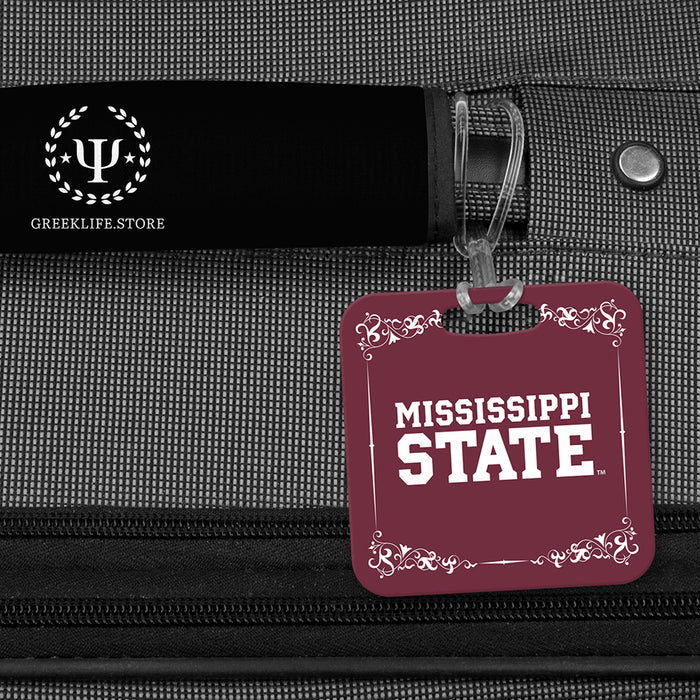 Mississippi State University Luggage Bag Tag (square)