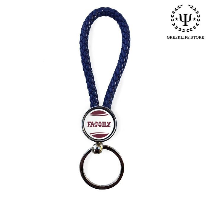 Mississippi State University Keychain Round