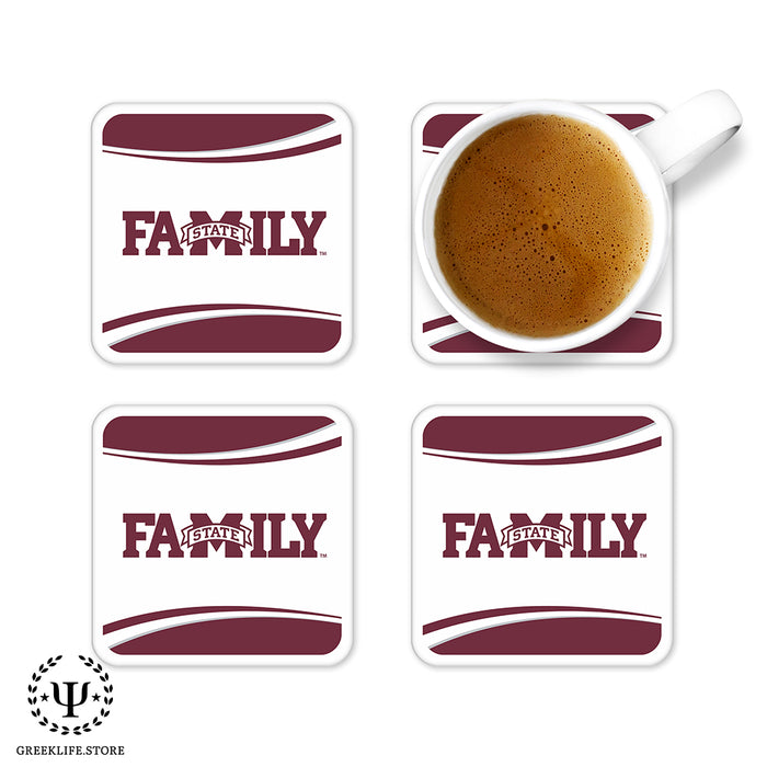 Mississippi State University Beverage Coasters Square (Set of 4)