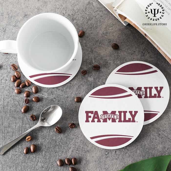 Mississippi State University Beverage Coasters Round (Set of 4)