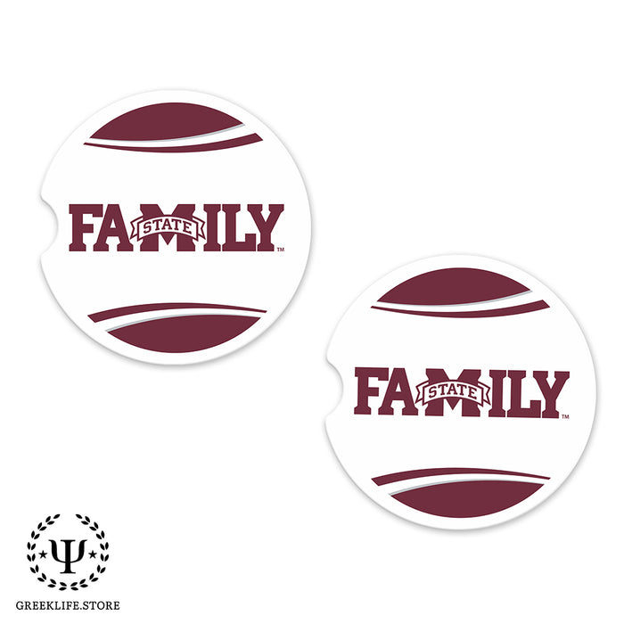 Mississippi State University Car Coasters (Set of 2)