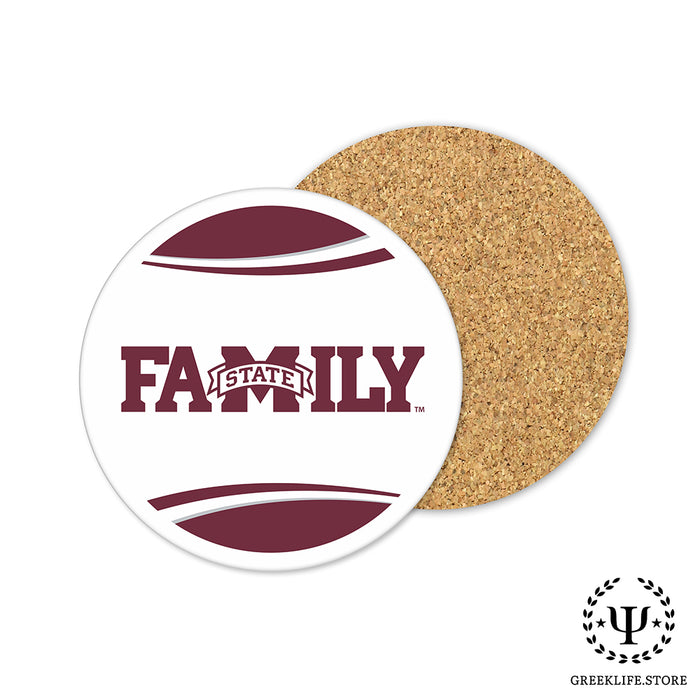 Mississippi State University Beverage Coasters Round (Set of 4)