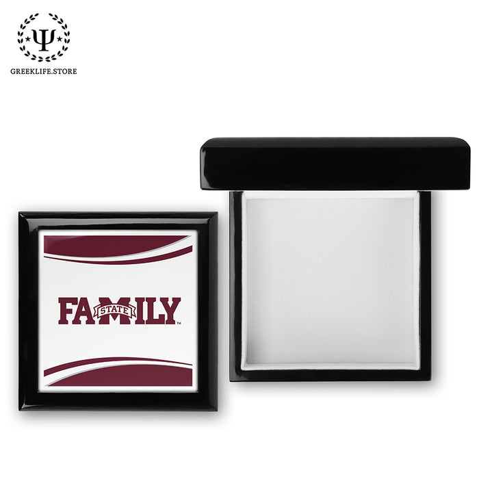Mississippi State University Keepsake Box Wooden