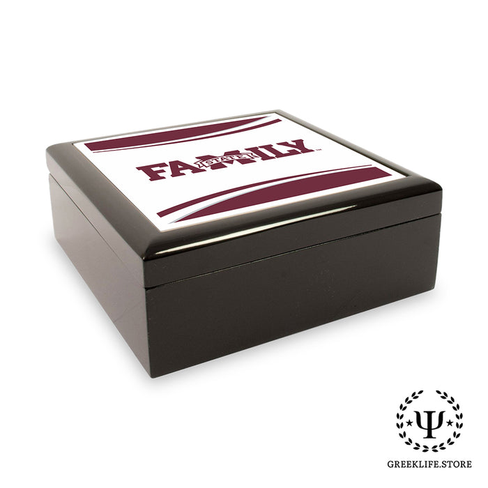 Mississippi State University Keepsake Box Wooden