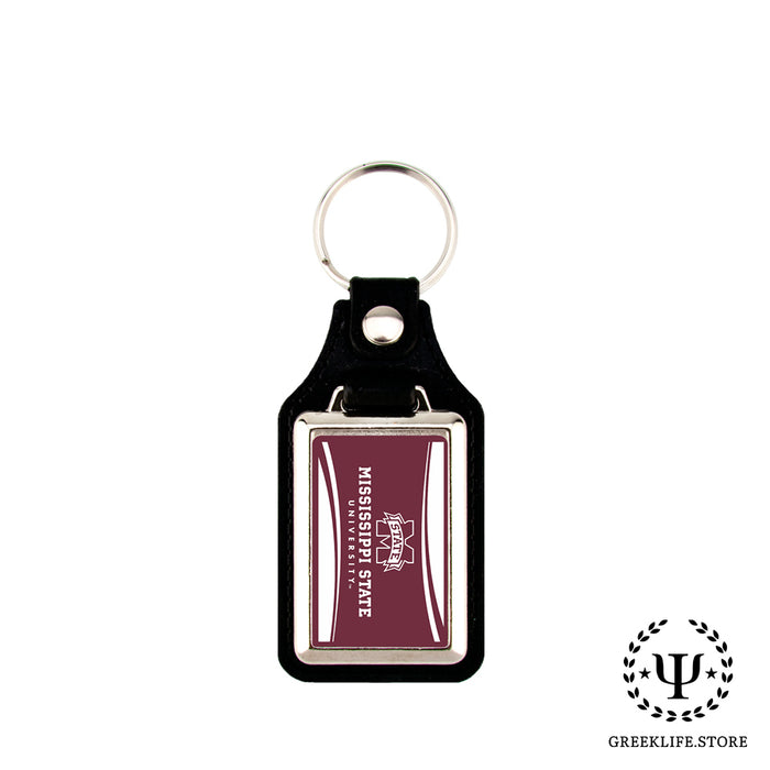 Mississippi State University Keychain Rectangular