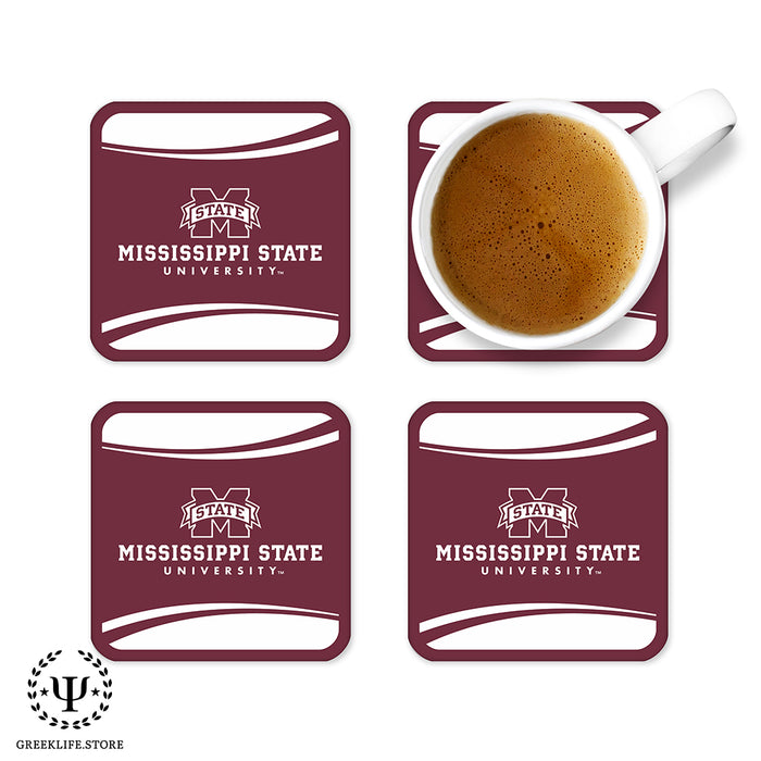 Mississippi State University Beverage Coasters Square (Set of 4)