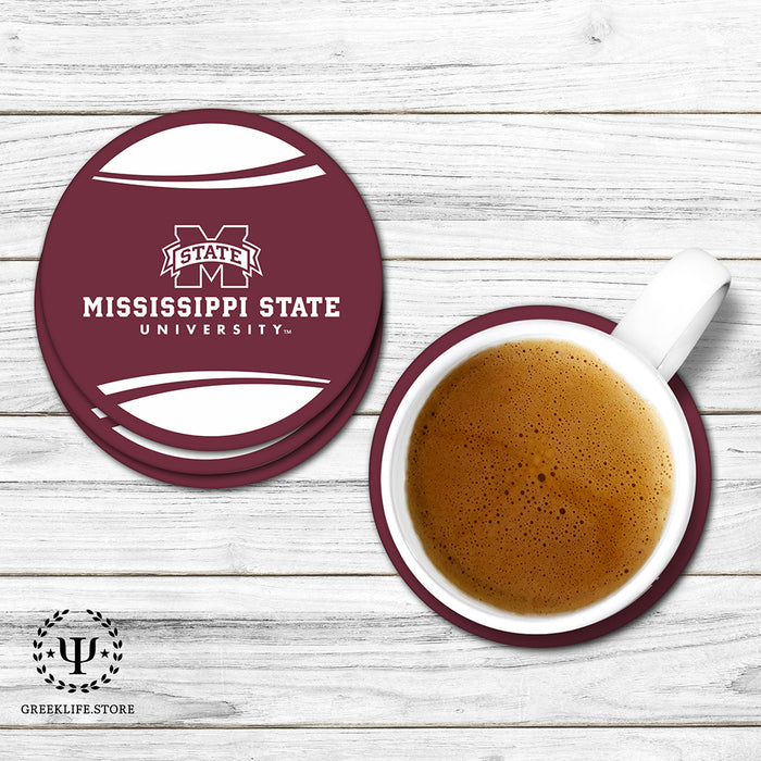 Mississippi State University Beverage Coasters Round (Set of 4)