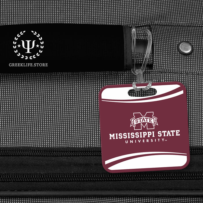 Mississippi State University Luggage Bag Tag (square)
