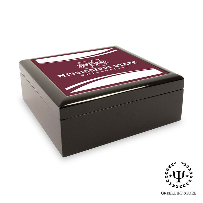 Mississippi State University Keepsake Box Wooden