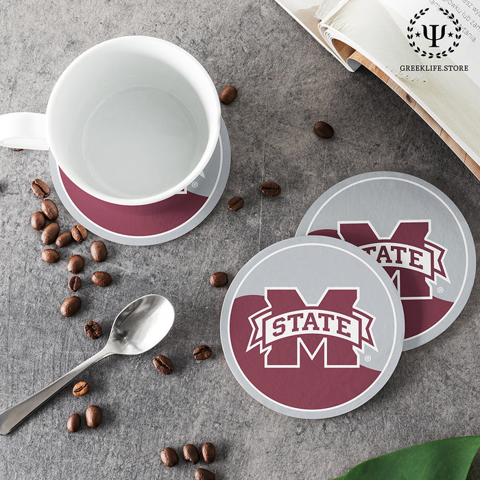 Mississippi State University Beverage Coasters Round (Set of 4)