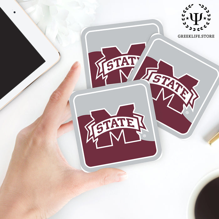 Mississippi State University Beverage Coasters Square (Set of 4)