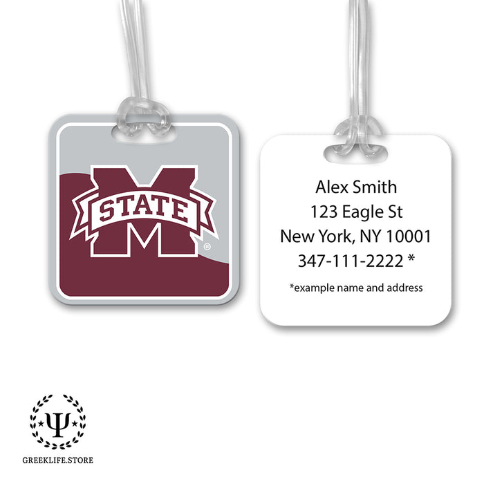 Mississippi State University Luggage Bag Tag (square)