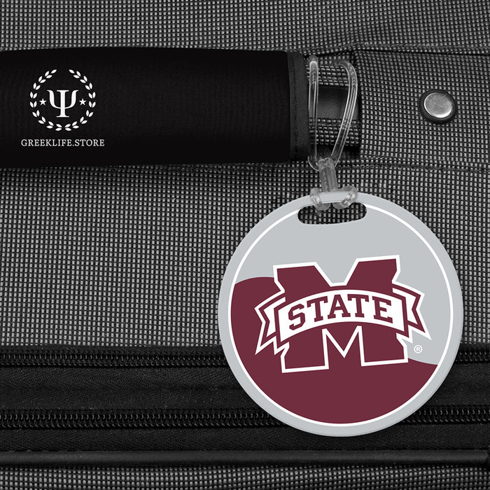 Mississippi State University Luggage Bag Tag (round)