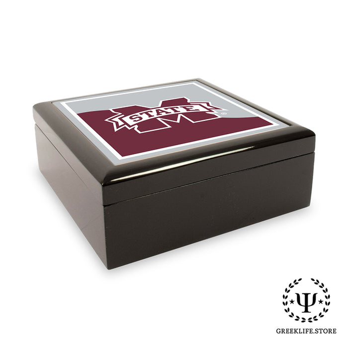 Mississippi State University Keepsake Box Wooden