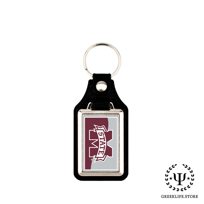 Mississippi State University Keychain Rectangular