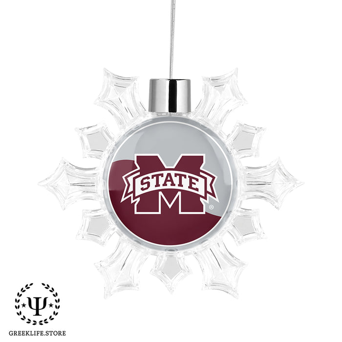 Mississippi State University Christmas Ornament - Snowflake