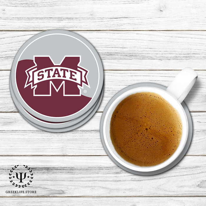 Mississippi State University Beverage Coasters Round (Set of 4)