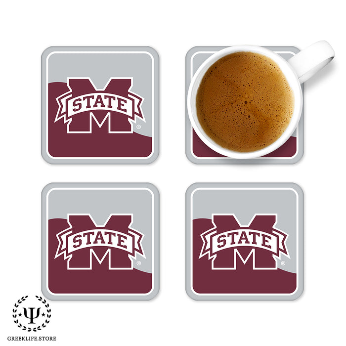Mississippi State University Beverage Coasters Square (Set of 4)