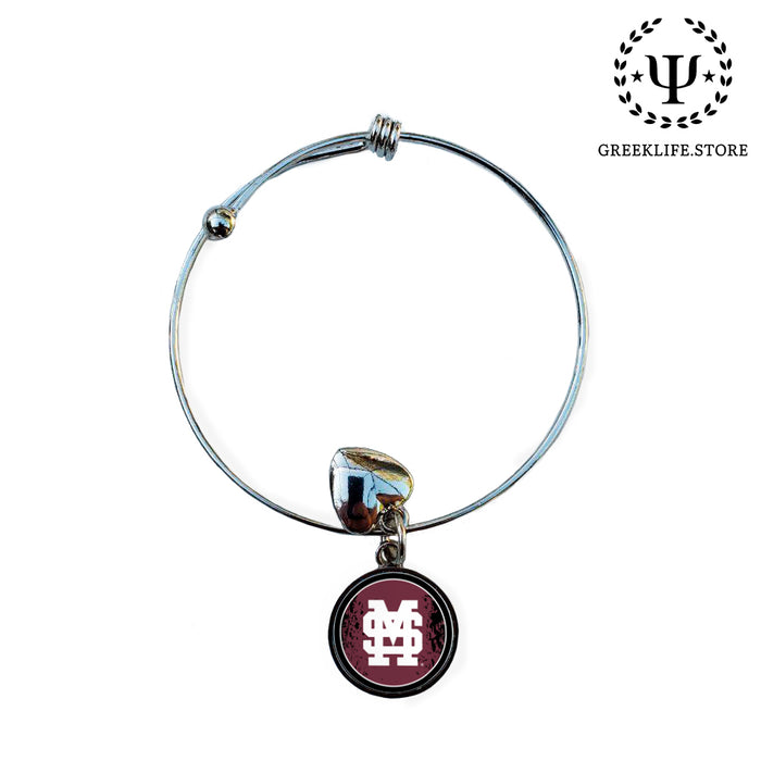 Mississippi State University Round Adjustable Bracelet