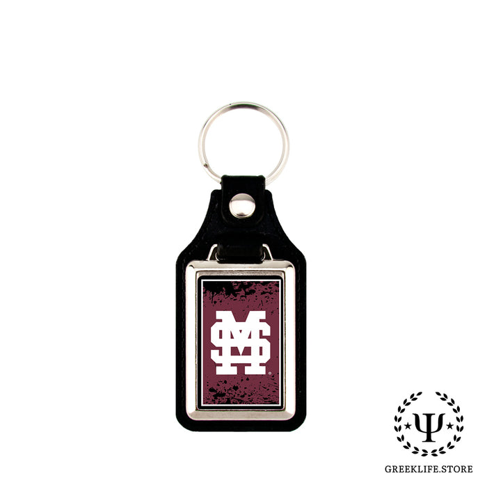 Mississippi State University Keychain Rectangular