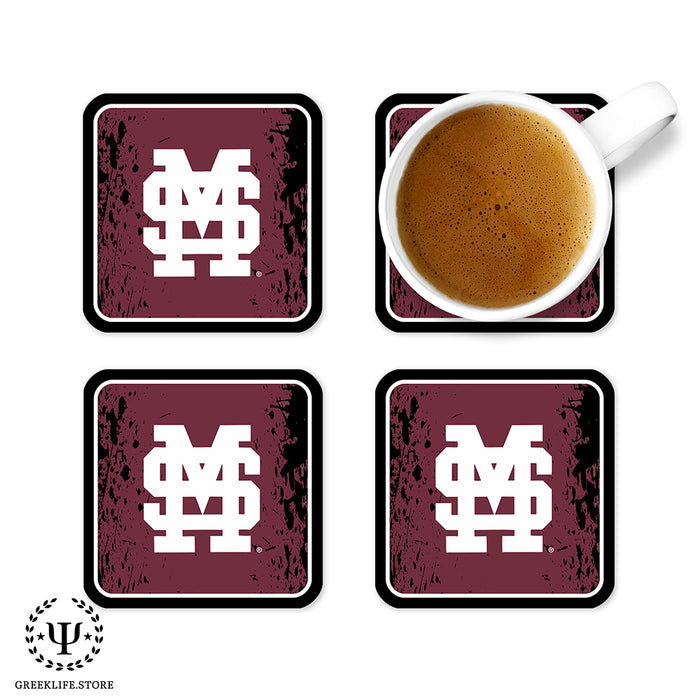 Mississippi State University Beverage Coasters Square (Set of 4)