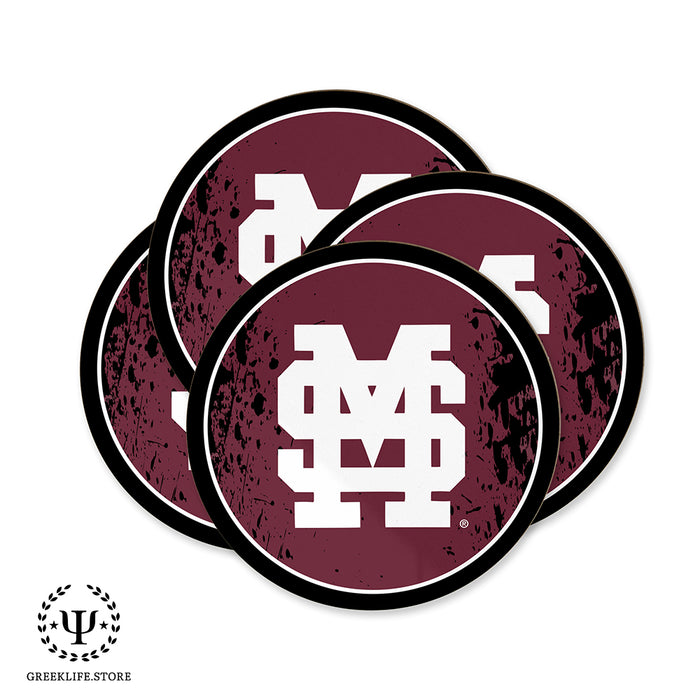 Mississippi State University Beverage Coasters Round (Set of 4)