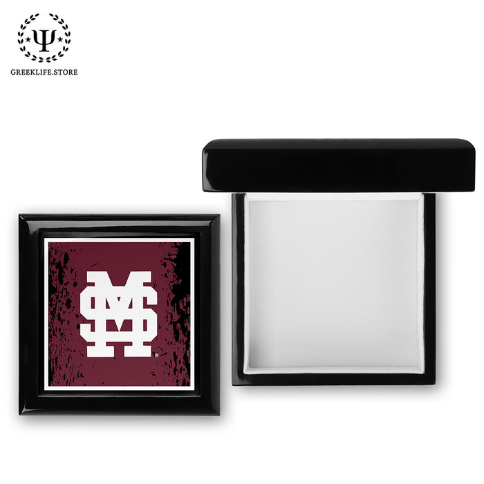 Mississippi State University Keepsake Box Wooden