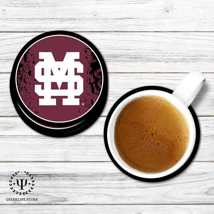 Mississippi State University Beverage Coasters Round (Set of 4)