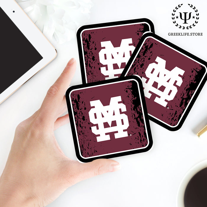 Mississippi State University Beverage Coasters Square (Set of 4)