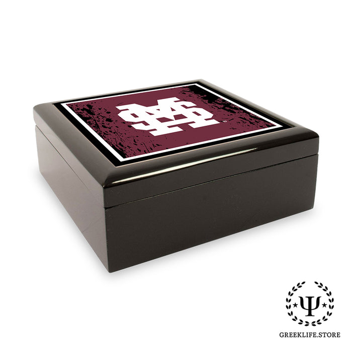 Mississippi State University Keepsake Box Wooden