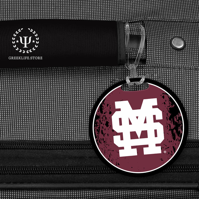 Mississippi State University Luggage Bag Tag (round)