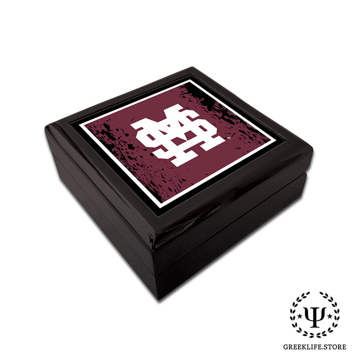 Mississippi State University Keepsake Box Wooden
