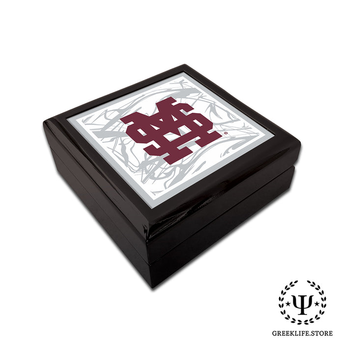 Mississippi State University Keepsake Box Wooden