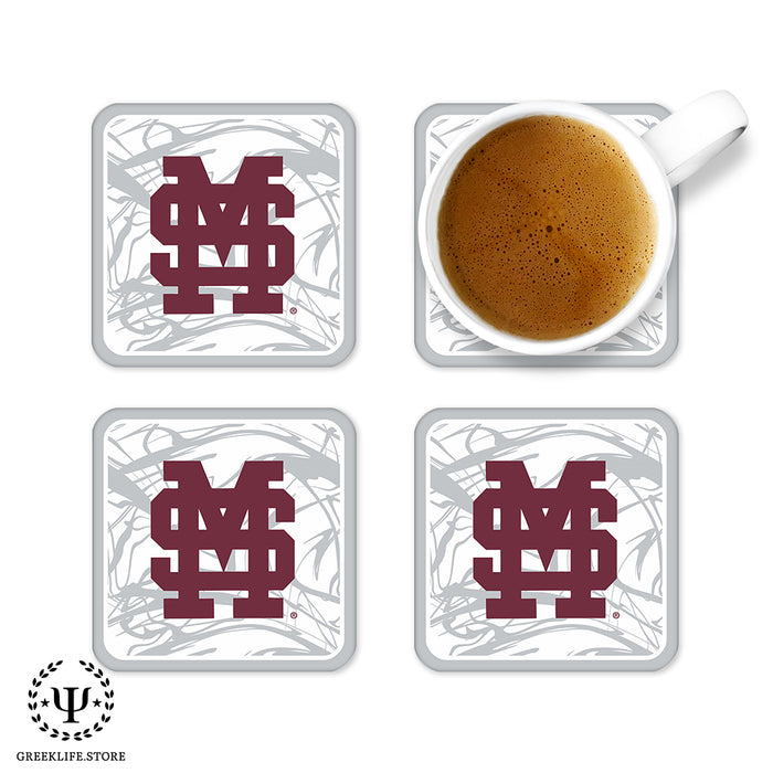 Mississippi State University Beverage Coasters Square (Set of 4)