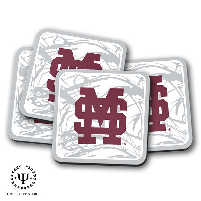 Mississippi State University Beverage Coasters Square (Set of 4)
