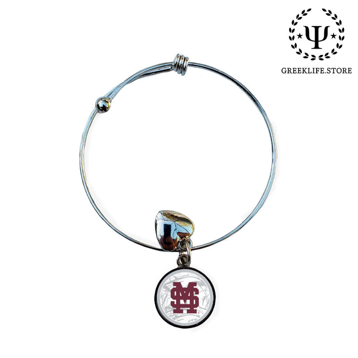 Mississippi State University Round Adjustable Bracelet