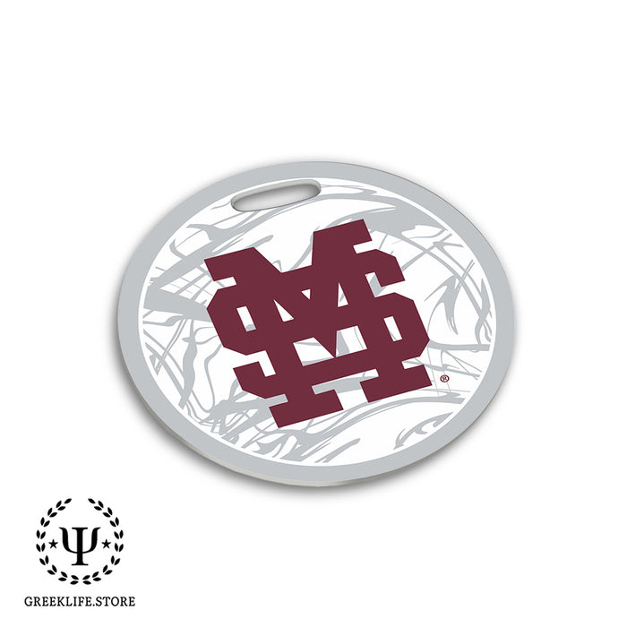 Mississippi State University Luggage Bag Tag (round)