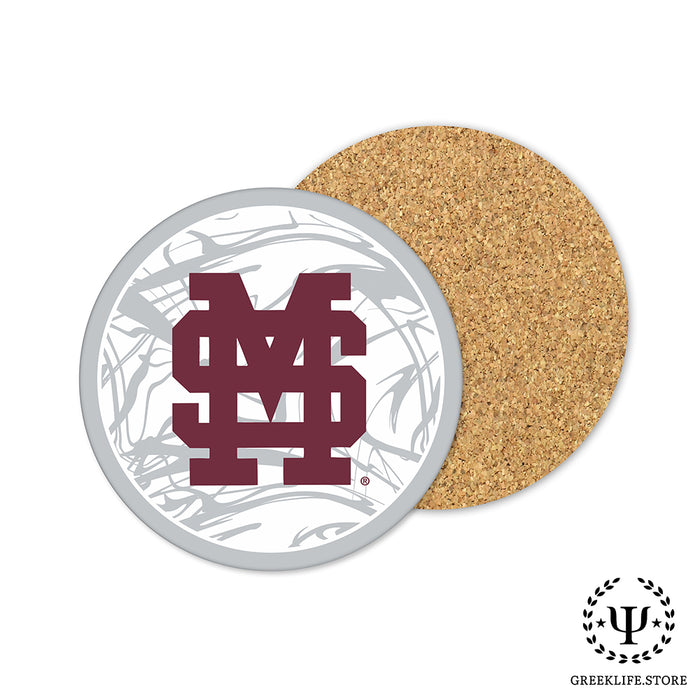 Mississippi State University Beverage Coasters Round (Set of 4)