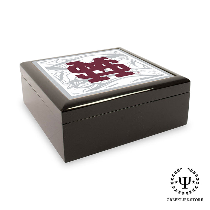 Mississippi State University Keepsake Box Wooden