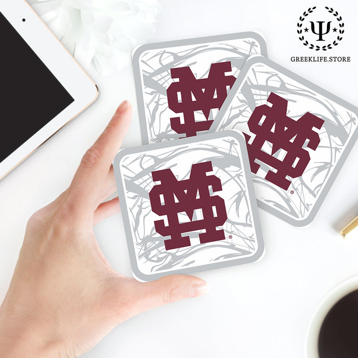 Mississippi State University Beverage Coasters Square (Set of 4)