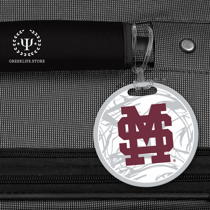 Mississippi State University Luggage Bag Tag (round)