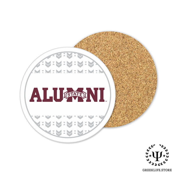 Mississippi State University Beverage Coasters Round (Set of 4)