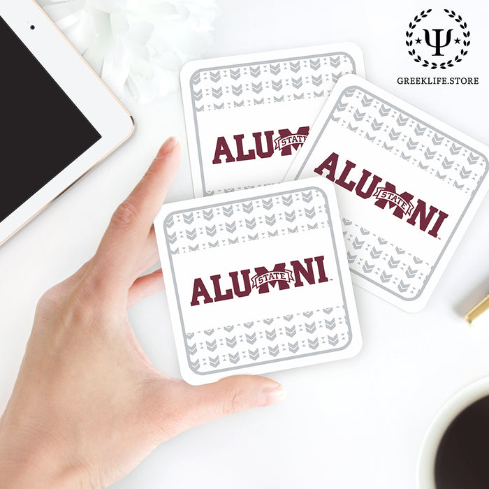 Mississippi State University Beverage Coasters Square (Set of 4)