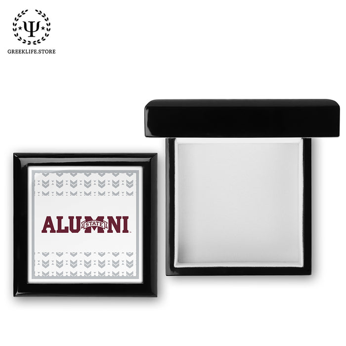 Mississippi State University Keepsake Box Wooden