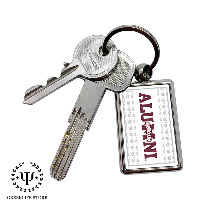 Mississippi State University Keychain Rectangular