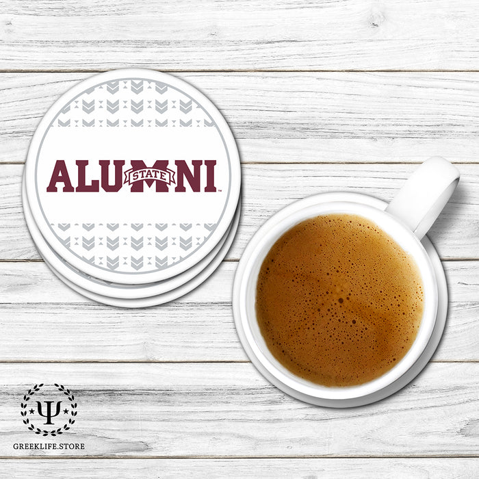 Mississippi State University Beverage Coasters Round (Set of 4)