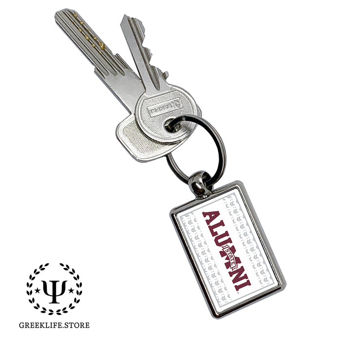 Mississippi State University Keychain Rectangular
