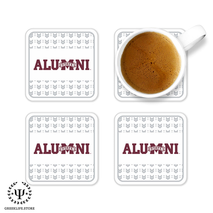Mississippi State University Beverage Coasters Square (Set of 4)
