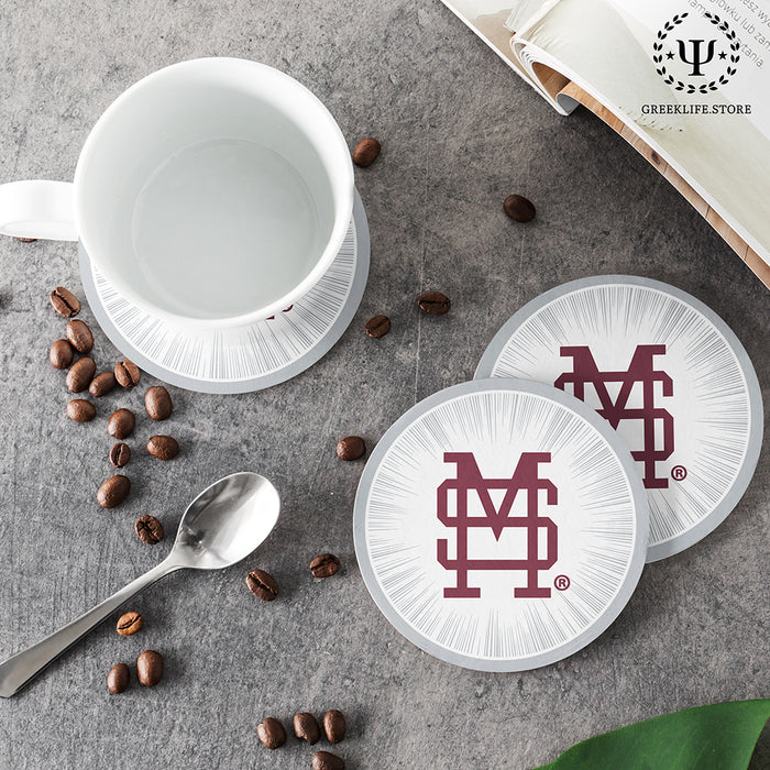Mississippi State University Beverage Coasters Round (Set of 4)