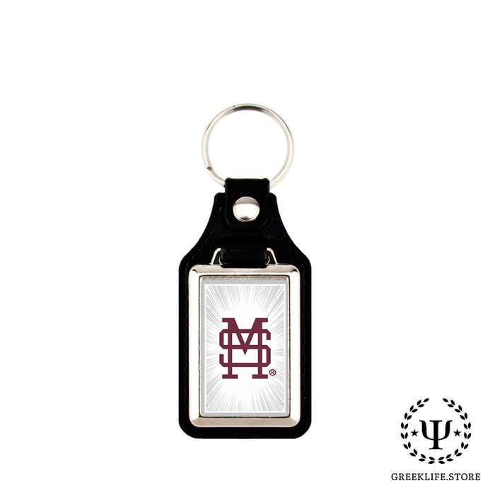Mississippi State University Keychain Rectangular